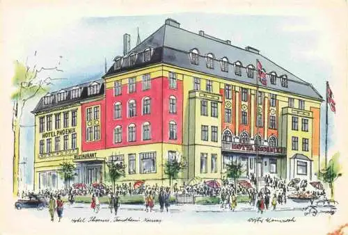 AK / Ansichtskarte  Trondheim_Trondhjem_Norge Hotel Phoenix