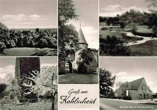 AK / Ansichtskarte 73994545 Kohlscheid Panorama Turm Stadttor Kirche Maria Heimsuchung