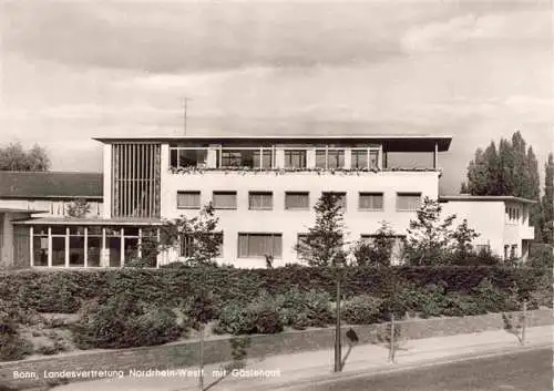 AK / Ansichtskarte 73994555 BONN_Rhein Landesvertretung NRW mit Gaestehaus