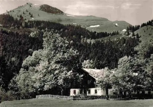 AK / Ansichtskarte 73994556 Brannenburg Schlipfgrub Alm Panorama