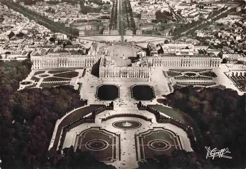 AK / Ansichtskarte  VERSAILLES_78 Vue aerienne Ensemble du Palais et des Jardins