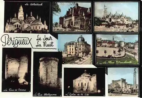 AK / Ansichtskarte  Perigueux_24_Dordogne Vue partielle Se Jour La Nuit