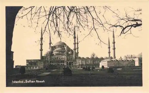 AK / Ansichtskarte 73994606 ISTANBUL_Constantinopel_TK Sultan Ahmet Moschee