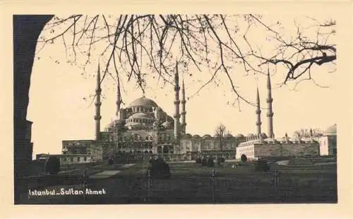 AK / Ansichtskarte  ISTANBUL_Constantinopel_TK Sultan Ahmet Moschee