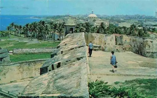 AK / Ansichtskarte 73994634 San_Juan__Puerto_Rico View of Capitol and Santurce from Fort San Cristobal