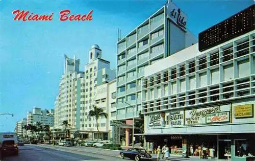 AK / Ansichtskarte  Miami_Beach Lincoln Road Miami Beach Hotels