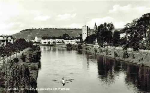 AK / Ansichtskarte  HEILBRONN_Neckar Neckarpartie mit Wartberg