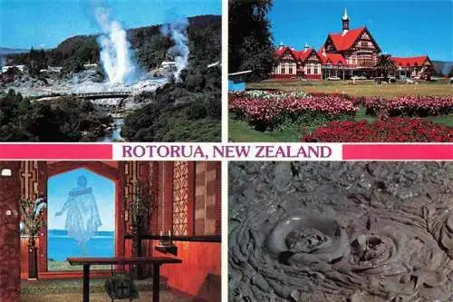 AK / Ansichtskarte 73994663 Rotorua_New_Zealand Teilansichten