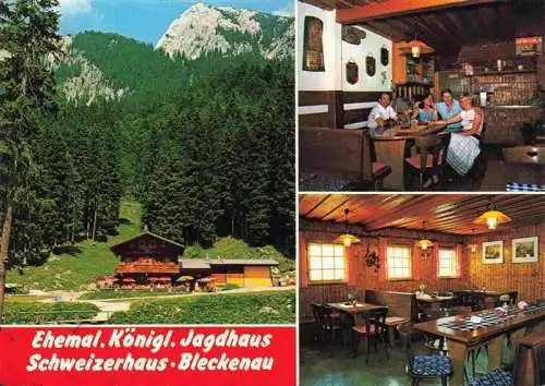 AK / Ansichtskarte 73994690 Bleckenau_Schwangau Ehem Koenigliches Jagdhaus Schweizerhaus Gastraeume