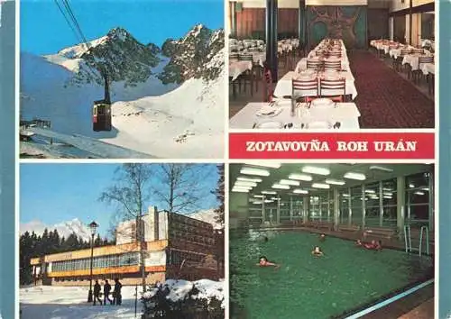 AK / Ansichtskarte  Vysoke_Tatry_Poprad_SK Zotavovna ROH Uran Exterier a intenery zotavovne