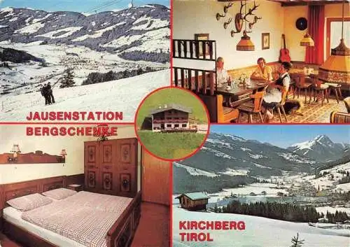 AK / Ansichtskarte 73994720 Kirchberg_Tirol_AT Jausenstation Bergschenke Panorama Gaststube Zimmer