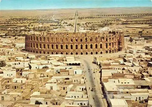 AK / Ansichtskarte  El_Jem_Tunesie Le Colisee Vue aerienne