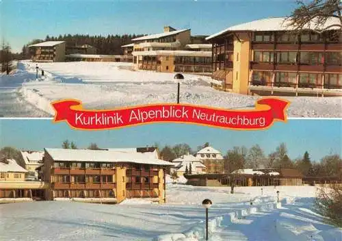 AK / Ansichtskarte 73994771 Neutrauchburg_Isny Kurklinik Alpenblick Winteridyll