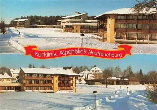 AK / Ansichtskarte 73994772 Neutrauchburg_Isny Kurklinik Alpenblick Winteridyll