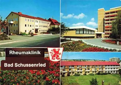 AK / Ansichtskarte 73994782 Bad_Schussenried Rheumaklinik Teilansichten