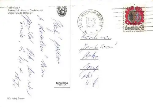 AK / Ansichtskarte  Prihrazy_CZ Rekreacni oblast v Ceskem raji Okres Mlada Boleslav