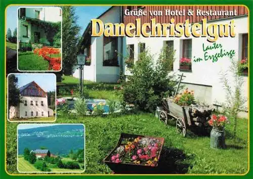 AK / Ansichtskarte 73994800 Lauter_Schwarzenberg_Erzgebirge Hotel Restaurant Danelchristelgut Teilansichten