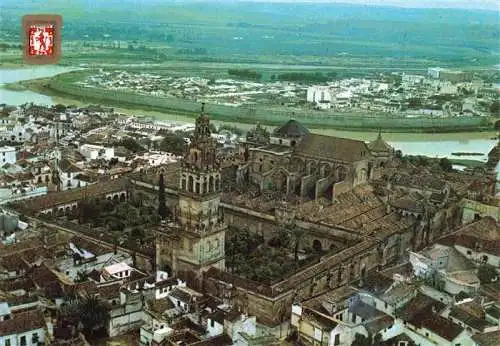 AK / Ansichtskarte 73994851 Cordoba_Andalucia_ES Mosque Cathedral vista aérea
