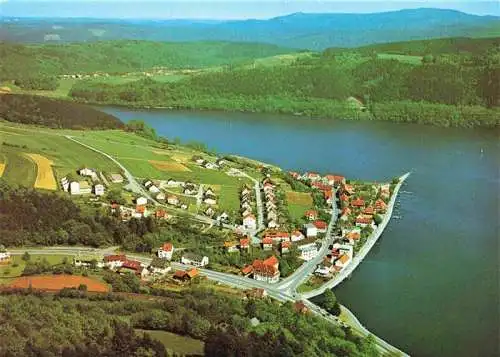 AK / Ansichtskarte 73994860 Herzhausen_Edersee Panorama Anglerparadies