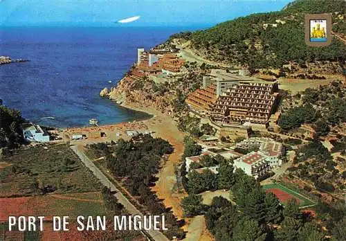 AK / Ansichtskarte  San_Miguel_Ibiza Il puerto vista aérea