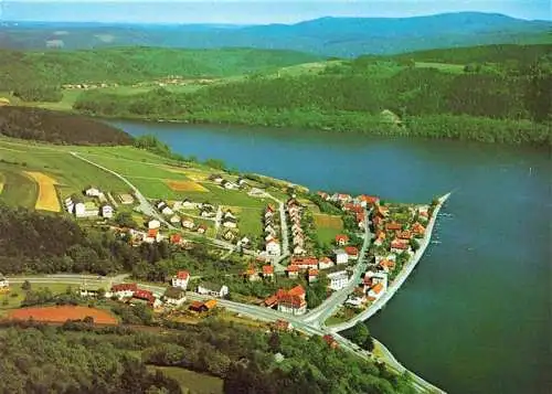 AK / Ansichtskarte 73994870 Herzhausen_Edersee Fliegeraufnahme