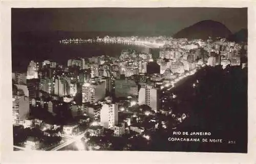 AK / Ansichtskarte 73994888 RIO_DE_JANEIRO_Brazil Copacabana de Noite