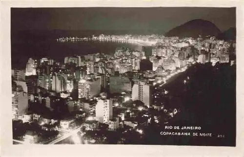 AK / Ansichtskarte  RIO_DE_JANEIRO_Brazil Copacabana de Noite