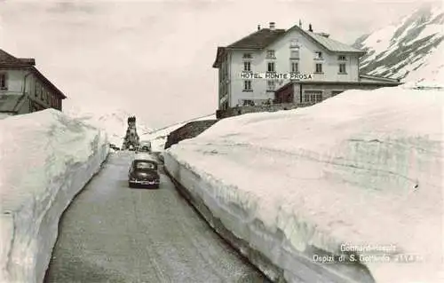 AK / Ansichtskarte  Gotthardpass Hotel Monte Prosa