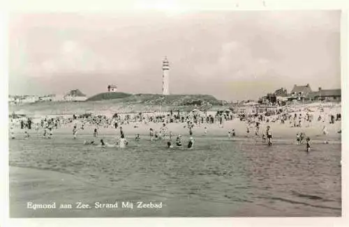 AK / Ansichtskarte 73994904 EGMOND__AAN_ZEE_NL Strand Mij Zeebad