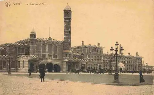 AK / Ansichtskarte  Gand__GENT_Belgie La Gare Saint Pierre