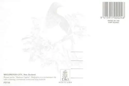AK / Ansichtskarte  WELLINGTON__NZ Aerial view