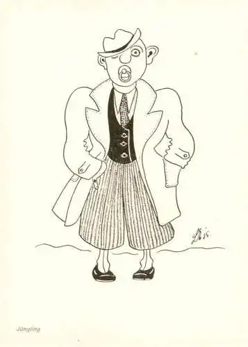 AK / Ansichtskarte  Eymann_Lydia_Kuenstlerkarte_Langenthal_BE Juengling