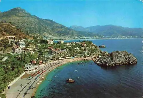 AK / Ansichtskarte 73995069 Taormina_Sicilia_IT Fliegeraufnahme