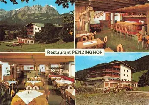 AK / Ansichtskarte 73995073 Oberndorf_Tirol Restaurant Penzinghof Gastraeume Bar