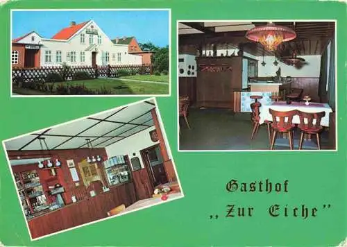 AK / Ansichtskarte  Tinnum_Sylt Gasthof Zur Eiche Theke Gastraum