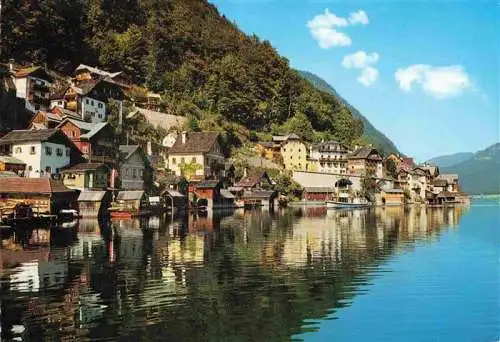 AK / Ansichtskarte  Hallstatt_Oberoesterreich_AT Panorama am Hallstaetter See