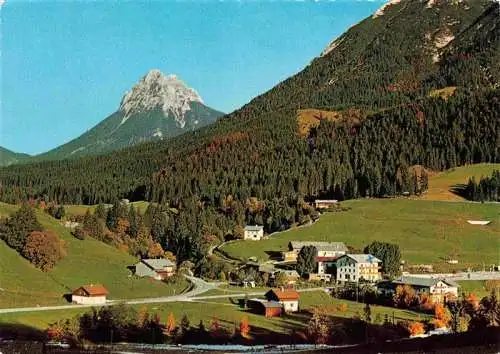 AK / Ansichtskarte  Achenkirch_Tirol_AT Leithen mit Guffert