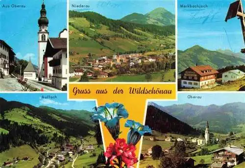 AK / Ansichtskarte 73995133 Wildschoenau_Tirol_AT Oberau Niederau Markbachjoch Auffach Panorama