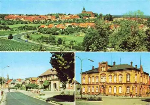 AK / Ansichtskarte  Sternberg_Mecklenburg Warin Ernst Thaelmann Strasse Brueel Rathaus