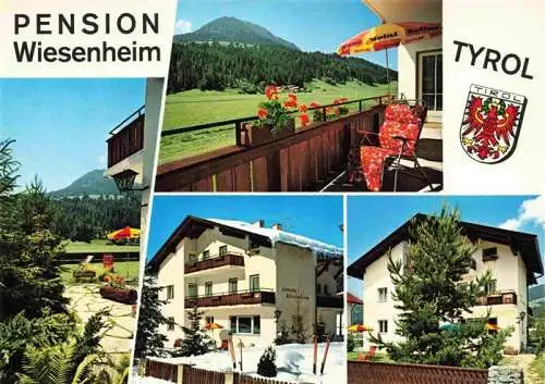 AK / Ansichtskarte  Kirchberg_Tirol_AT Pension Wiesenheim Panorama Balkon