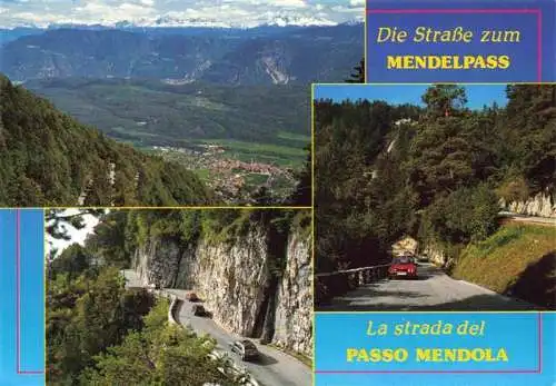 AK / Ansichtskarte 73995178 Mendelpass_1363m_Passo_della_Mendola_IT Panorama Pass Strasse