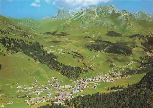 AK / Ansichtskarte  Lech_Vorarlberg_AT Fliegeraufnahme mit Widderstein