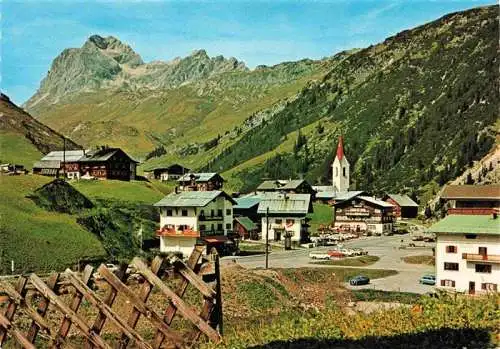 AK / Ansichtskarte  Warth_Arlberg_Vorarlberg_AT mit Widderstein