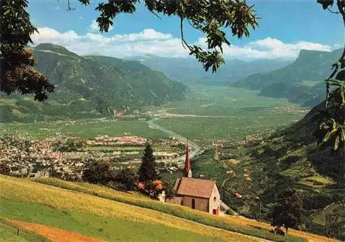 AK / Ansichtskarte 73995242 Vellau Blick nach Meran und Etschtal