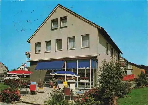 AK / Ansichtskarte  Bad_Meinberg_Horn-Bad Meinberg_NRW Cafe Juergens Konditorei Fremdenheim