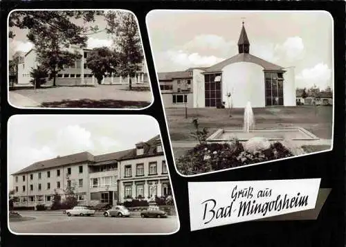 AK / Ansichtskarte  Bad_Mingolsheim Sanatorium St Rochus Rheumaheilbad KIrche