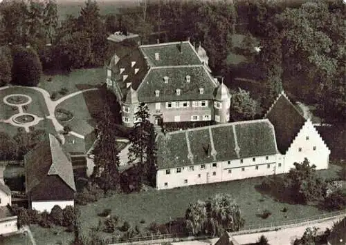 AK / Ansichtskarte 73995314 Koenigsbach-Stein Villa Olga Maria Freifrau von Gemmingen Guttenberg Fliegeraufnahme