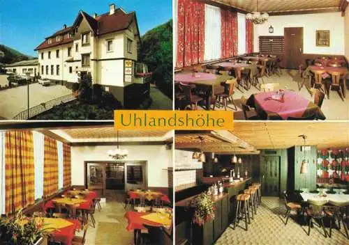 AK / Ansichtskarte 73995325 WILDBAD__Schwarzwald Gasthof Uhlandshoehe Gastraeume Bar