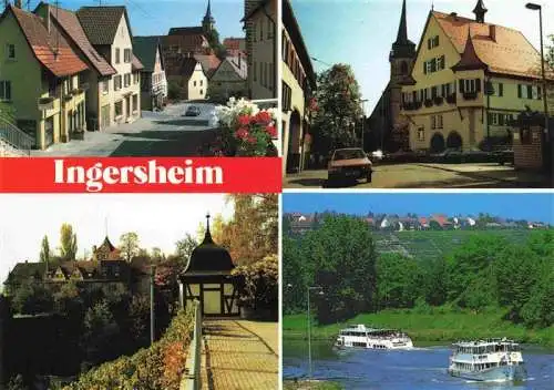 AK / Ansichtskarte 73995348 Ingersheim_Wuerttemberg Ortsansichten Neckarpartie