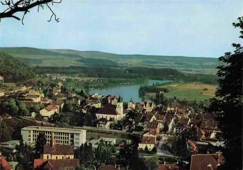 AK / Ansichtskarte  Waldshut-Tiengen Panorama am Hochrhein